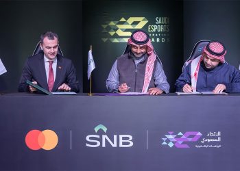 البنك الأهلي السعودي يوقع اتفاقية تعاون مع الاتحاد السعودي للرياضات الإلكترونية وماستركارد