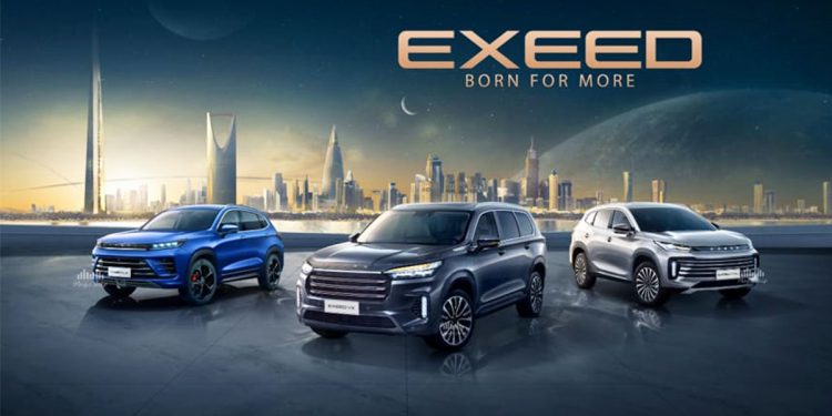 العلامة التجارية المتميزة إكسيد” EXEED ” تمحور تركيزها على السوق السعودي
