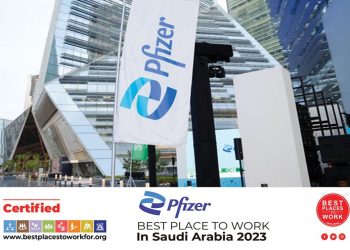 شركة فايزر السعودية تحصل على اعتماد “أفضل بيئة عمل” في المملكة العربية السعودية لعام 2023