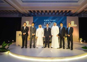 شركة توزيع وتسويق السيارات المحدودة تحتفل في جدة بتقديم تانك 500 للسوق السعودي