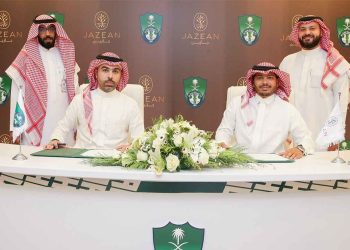 الشركة السعودية للقهوة تعلن رعايتها لنادي الأهلي السعودي عبرعلامتها الجديدة جازين
