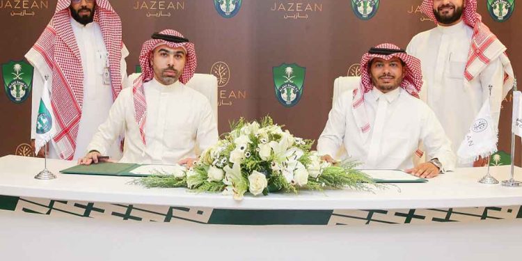 الشركة السعودية للقهوة تعلن رعايتها لنادي الأهلي السعودي عبرعلامتها الجديدة جازين