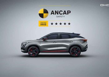 سيارة OMODA 5 تحصل على تصنيف أمان خمس نجوم من برنامج ANCAP