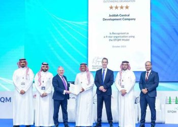 ” وسط جدة ” أول شركة تطوير عقاري تحصد النجوم الأوروبية للتميز المؤسسي 
