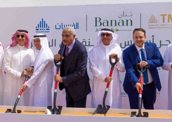 “الوطنية للإسكان” و”طلعت مصطفى” تضعان حجر أساس مدينة بنان شمال شرق الرياض
