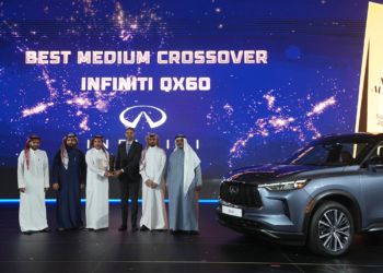 إنفينيتي QX60 تتوج بجائزة أفضل سيارة بريميوم  كروس اوفر لعام 2024 في النسخة الـ12 من الجائزة الوطنية لقطاع السيارات 2024