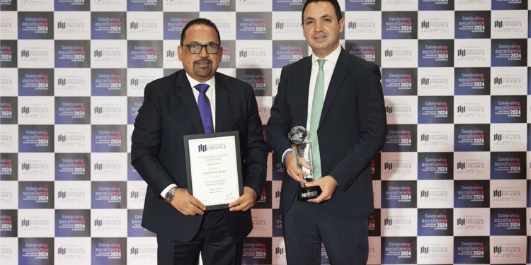 السعودي الألماني الصحية تفوز بجائزة “أفضل شركة رعاية صحية في علاقات المستثمرين” بالمملكة العربية السعودية