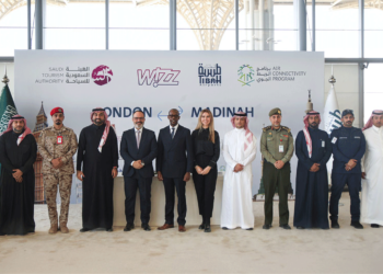 برنامج الربط الجوي يُعلن إطلاق رحلات مباشرة من لندن غاتويك إلى مطار الأمير محمد بن عبدالعزيز الدولي الرياض 25 فبراير 2025