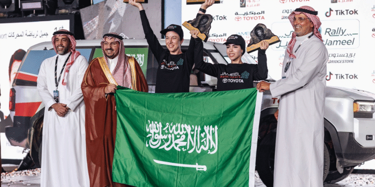 ريم العبود وهانا رييلي تفوزان بالنسخة الرابعة من رالي جميل في القصيم