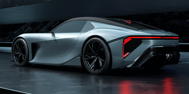 لكزس تكشف الستار عن سيارتها الرياضية الاختبارية المستقبلية