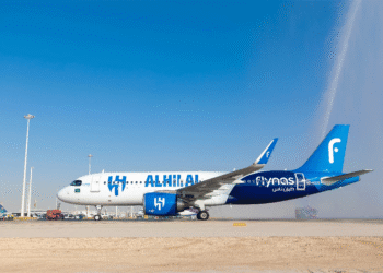 طيران ناس يعلن وصول طائرة الهلال… والرياض- الدوحة أولى رحلاتها بالفريق 