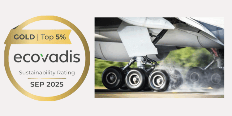 “بريجستون لإطارات الطائرات في أوروبا” تحصد الميدالية الذهبية في تصنيف “إيكوفاديس” للاستدامة 2026