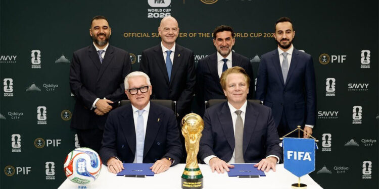 صندوق الاستثمارات العامة داعماً رسمياً لبطولة كأس العالم FIFA 2026