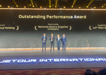 National Supplies Automotive receiving global awards for its contribution to Jetour international growth