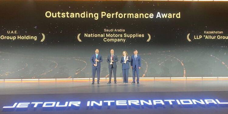 National Supplies Automotive receiving global awards for its contribution to Jetour international growth