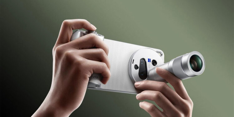 Vivo X300 Ultra smartphone showcasing advanced cinematic camera capabilities