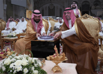 Jeddah Governor attending the silver jubilee celebration of Thamer International Schools in Saudi Arabia