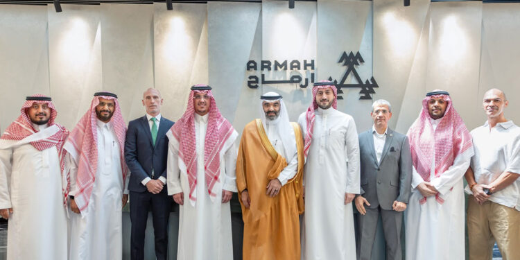 Saudi Minister of Communications and Information Technology visits Armah Sports to explore digital transformation initiatives, innovation opportunities, and advanced technologies supporting the future of the fitness and wellness sector in Saudi Arabia.