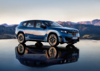 BMW iX3 receives the highest five-star safety rating in the first Euro NCAP tests conducted under the organization’s new and more stringent assessment standards.