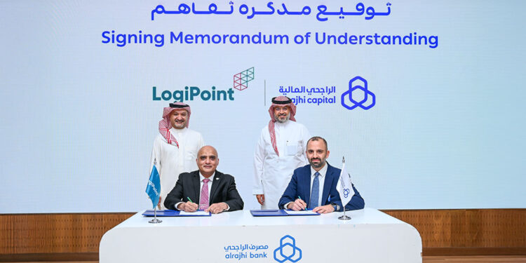 توقيع مذكرة تفاهم بين لوجي بوينت والراجحي المالية لتطوير مجمع جنوب جدة اللوجستي والصناعي بـ5 مليارات ريال