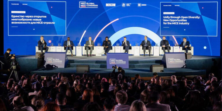 مؤتمر قطاع الاجتماعات والحوافز والمؤتمرات والمعارض العالمي في موسكو يستعرض فرص الأعمال المتاحة للمنطقة